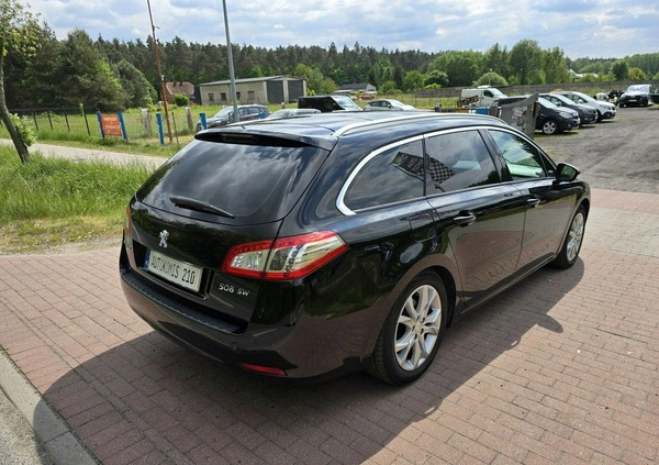 Peugeot 508 cena 28900 przebieg: 289000, rok produkcji 2011 z Nowogrodziec małe 407